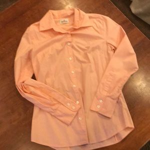 J.Crew pink button down blouse